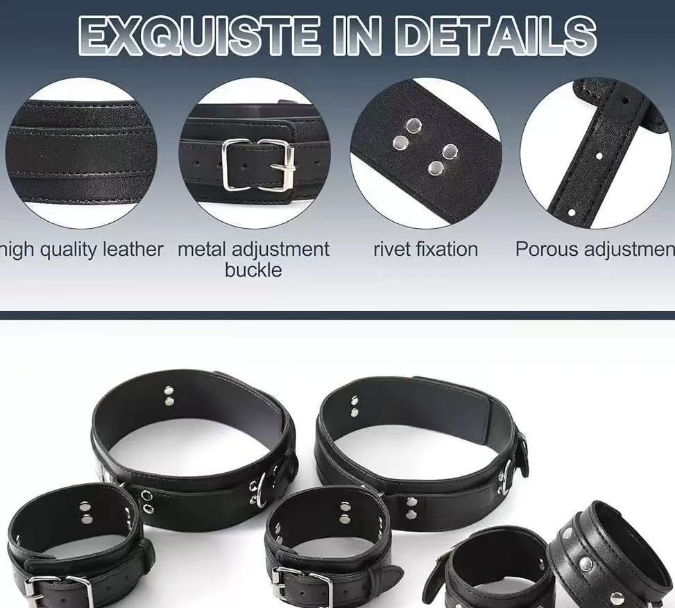 Velvet Command Cuffs 🔗🔥 Spice It Up